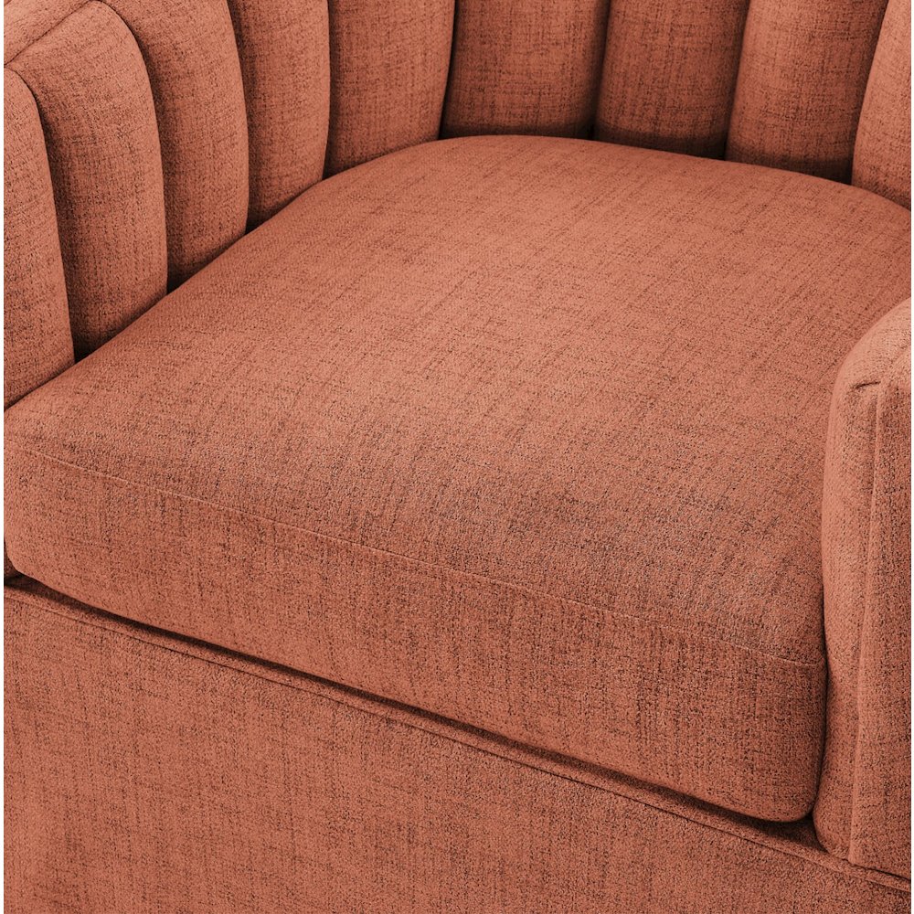 Sanibel Skirted Swivel Accent Chair. Picture 10