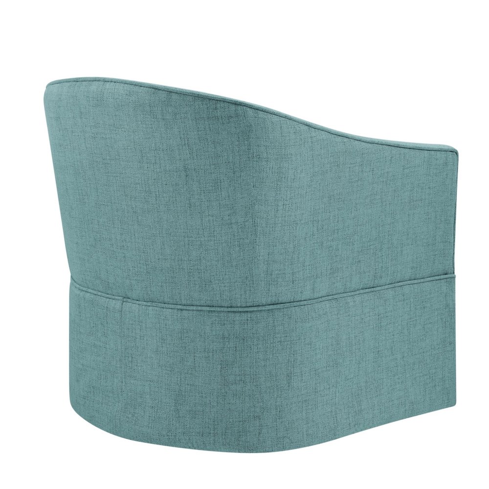 Sanibel Skirted Swivel Accent Chair. Picture 5