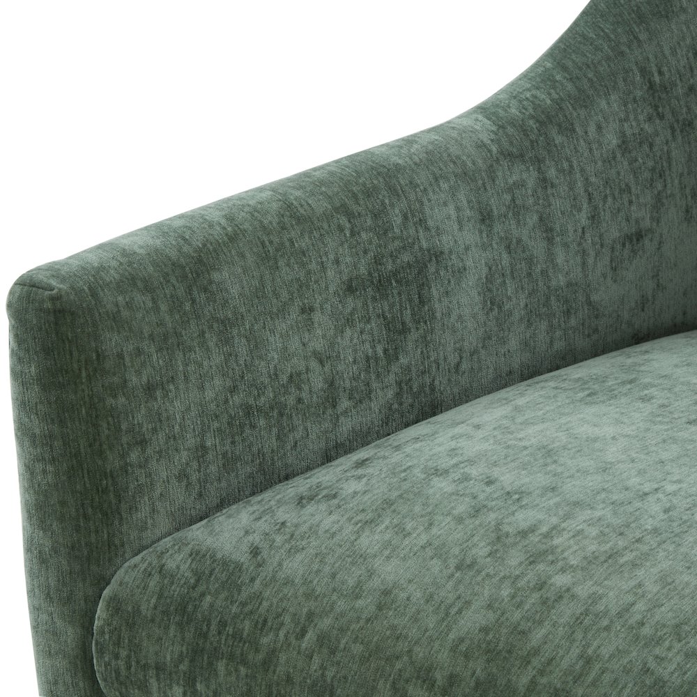 Ludlow Skirted Swivel Accent Chair - Ivy. Picture 13