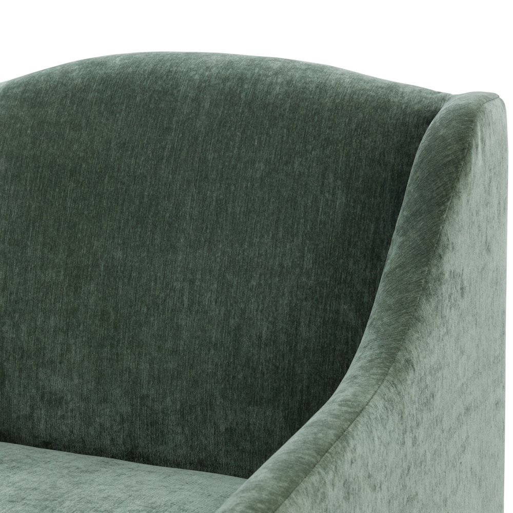 Ludlow Skirted Swivel Accent Chair - Ivy. Picture 14