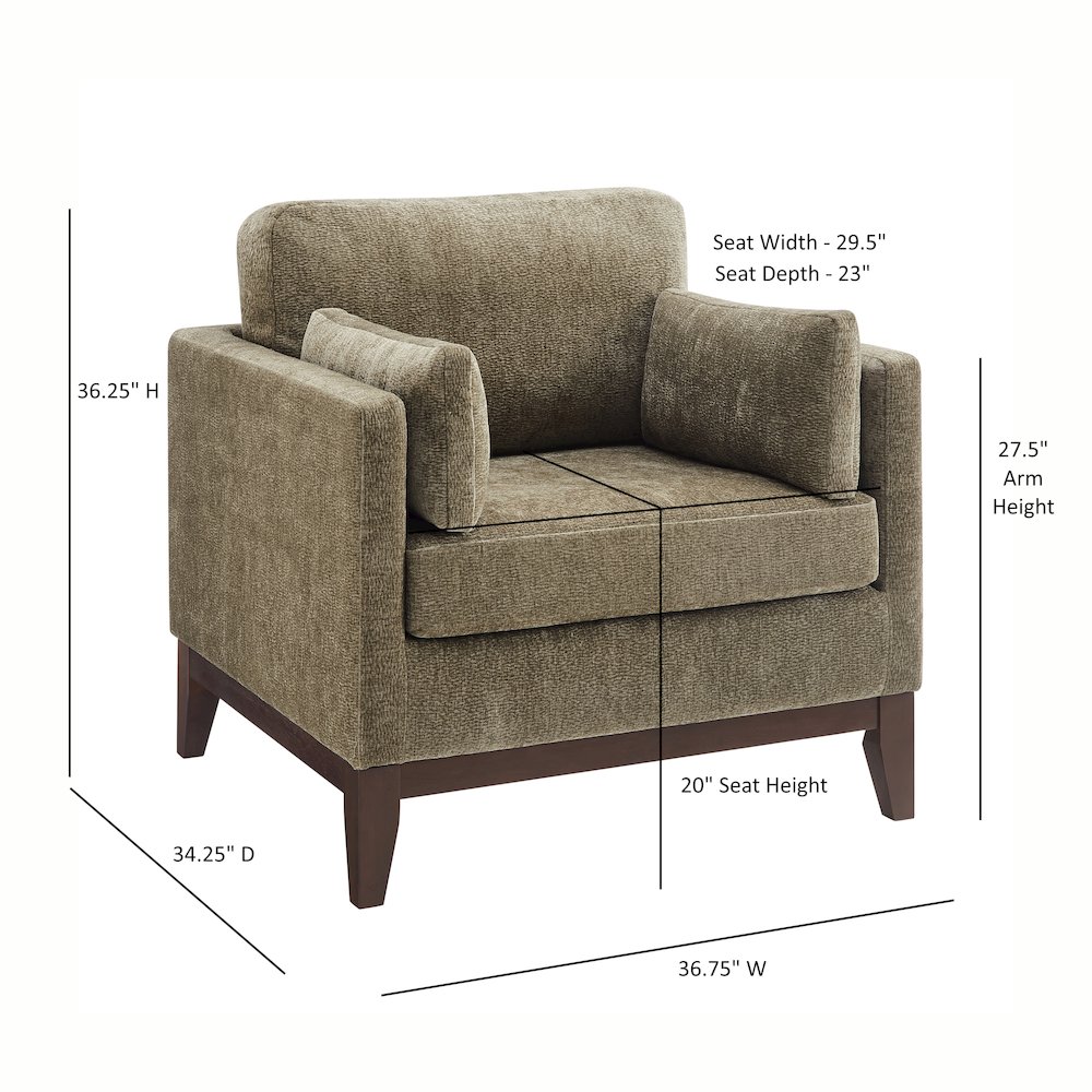 Chios Modern Arm Chair. Picture 8