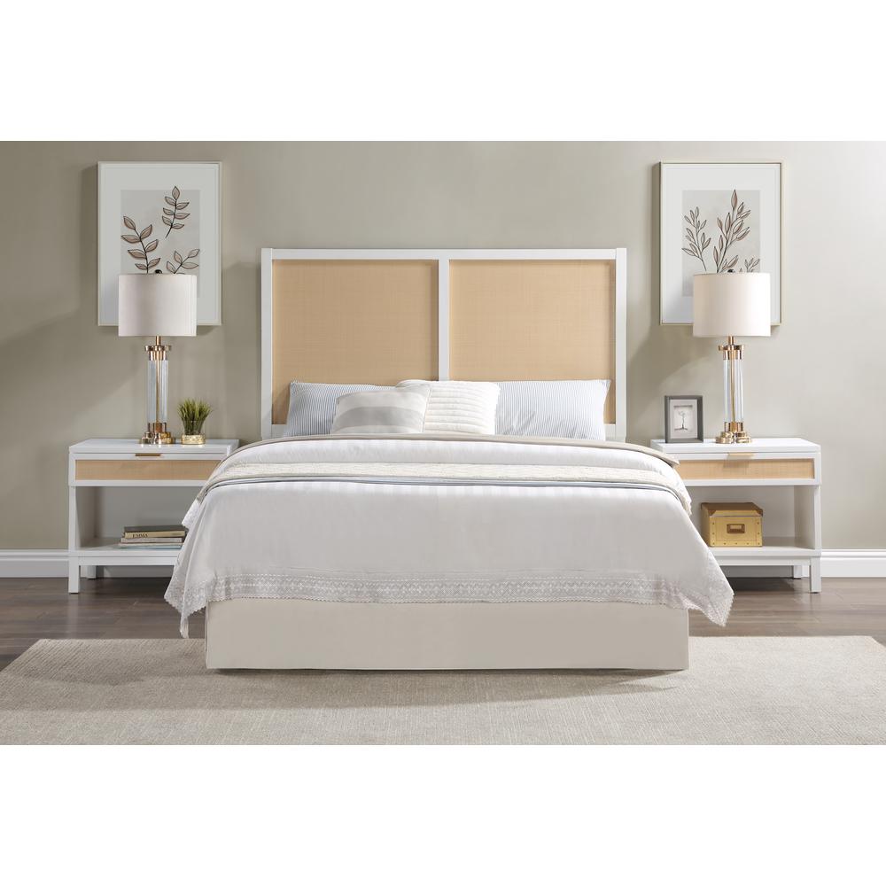 Bayport Cane and Solid Wood Queen/full Headboard. Picture 5