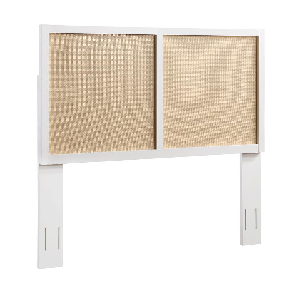 Bayport Cane and Solid Wood Queen/full Headboard. Picture 1