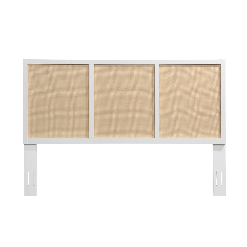 Bayport Cane and Solid Wood King Headboard. Picture 1