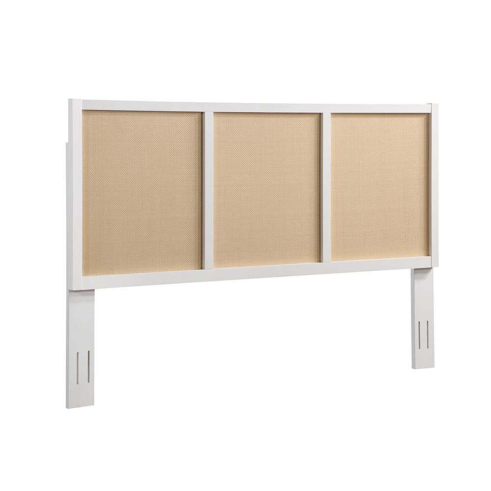 Bayport Cane and Solid Wood King Headboard. Picture 2