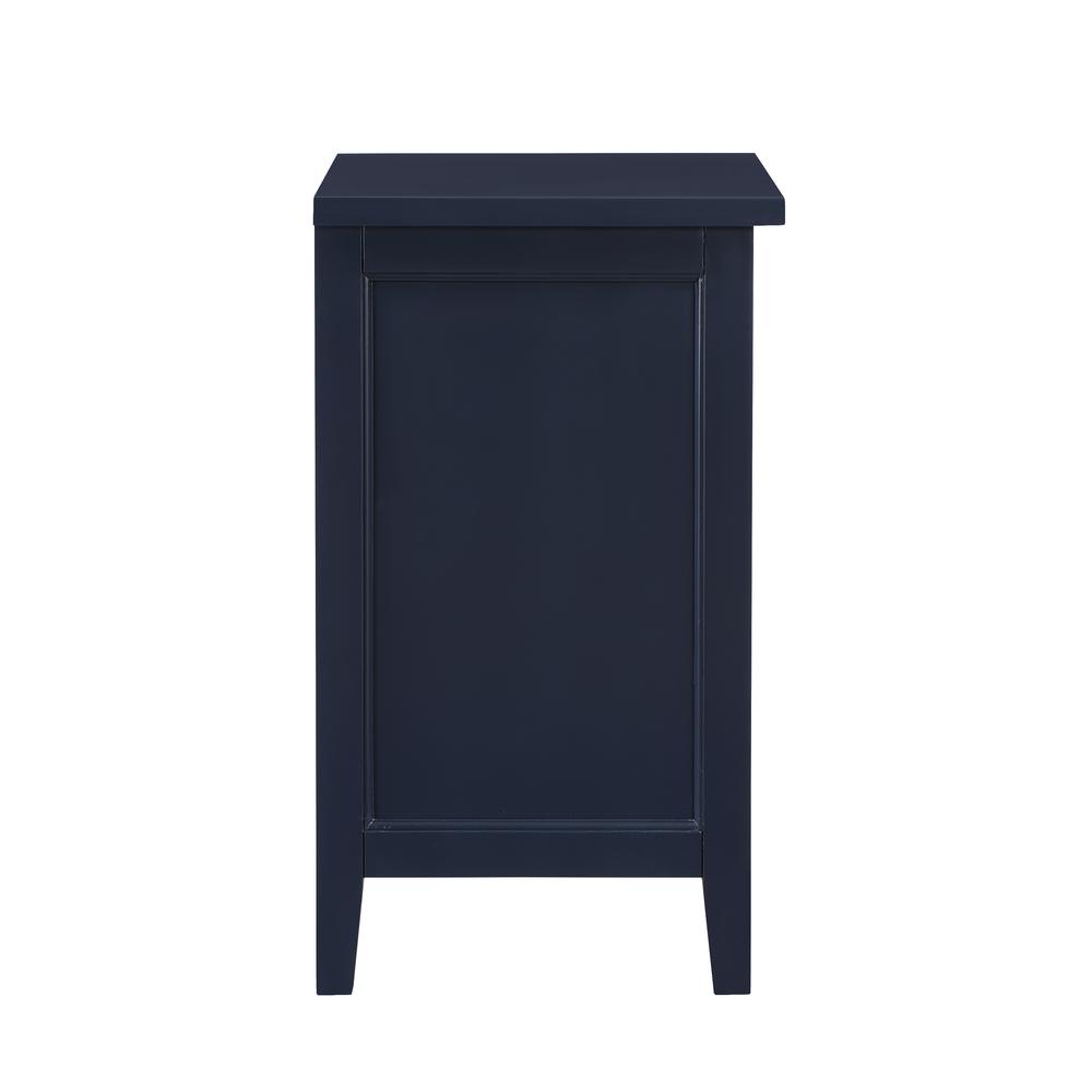 Walker Midnight Blue 2 Drawer Nightstand. Picture 6