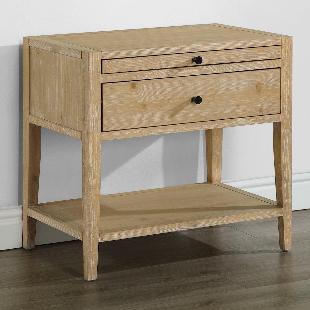 Shoreham 1-drawer Nightstand - Natural. Picture 6