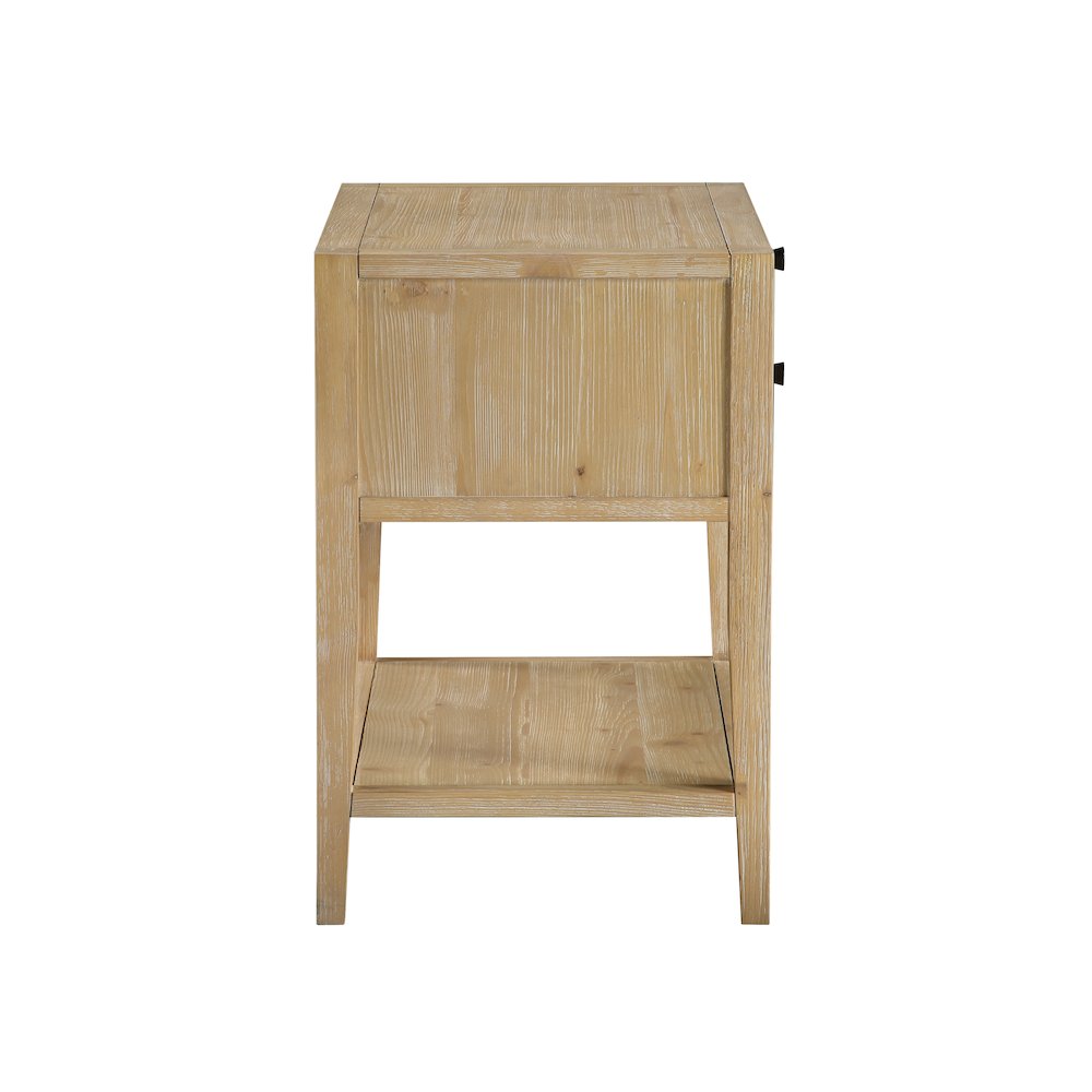 Shoreham 1-drawer Nightstand - Natural. Picture 10