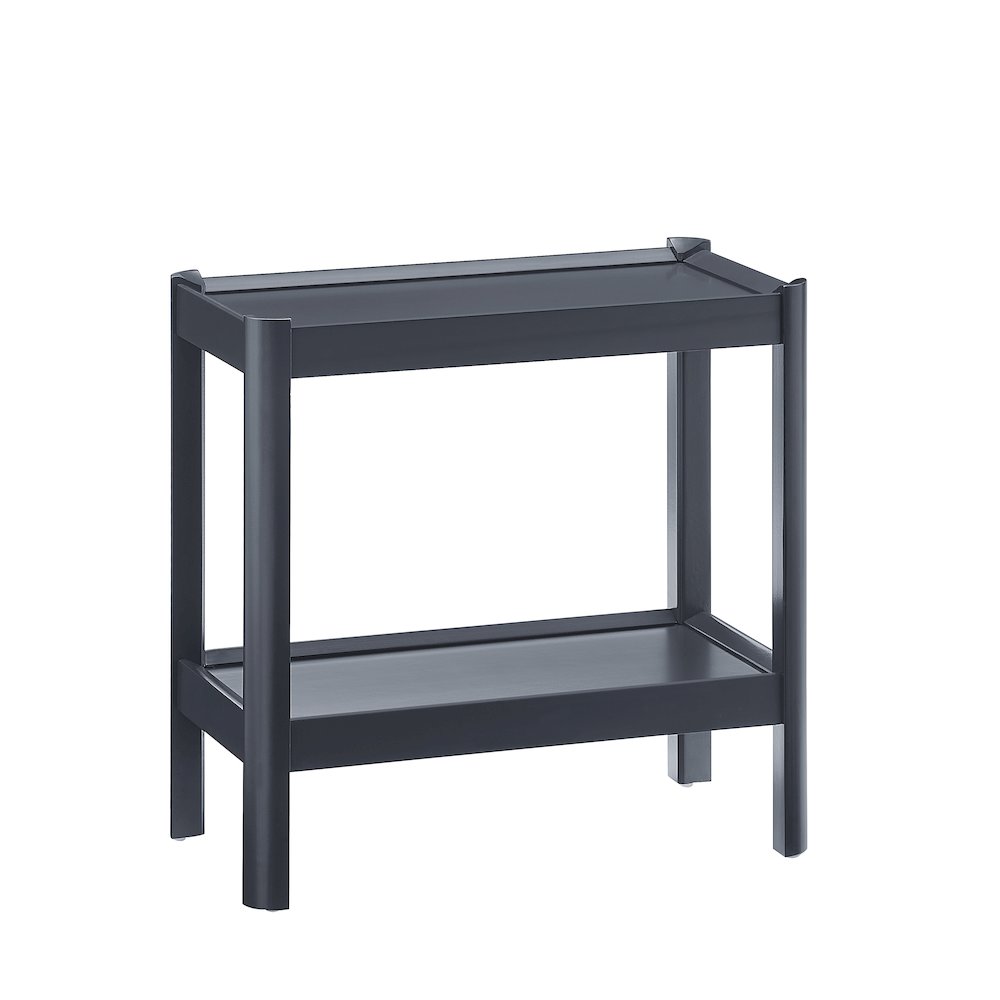Yukon Matte Black Nightstand. Picture 1