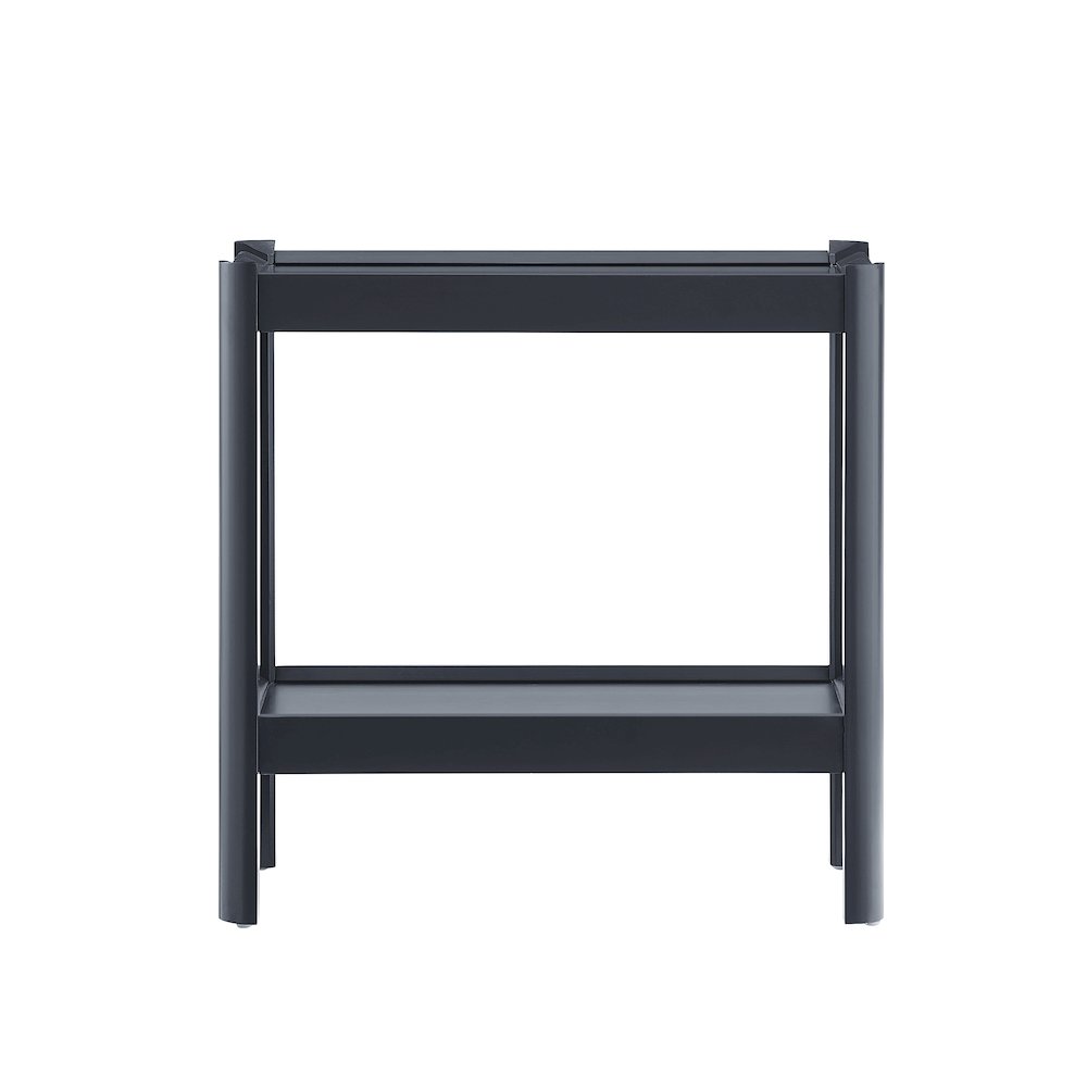 Yukon Matte Black Nightstand. Picture 6