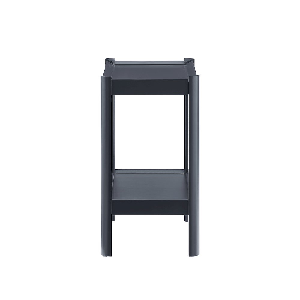 Yukon Matte Black Nightstand. Picture 8