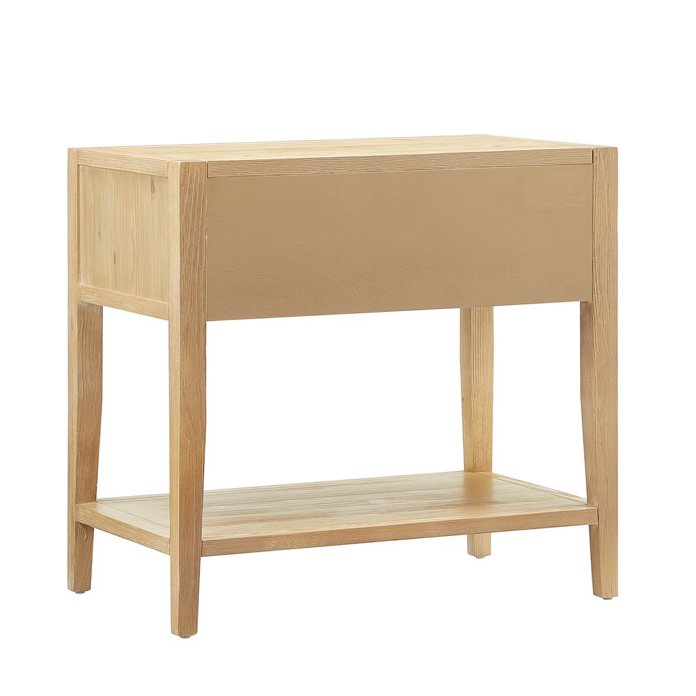 Flores Natural 1-drawer Nightstand. Picture 11