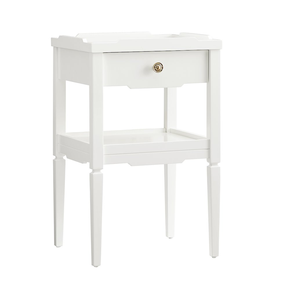 Finchley White 1-drawer Nightstand. Picture 7