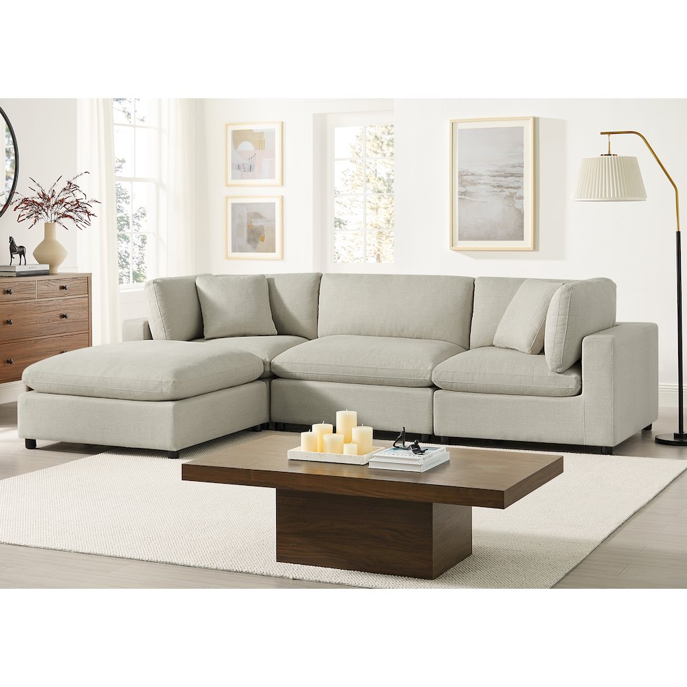 Casella Modular 4-Piece XL Chofa Sectional. Picture 10