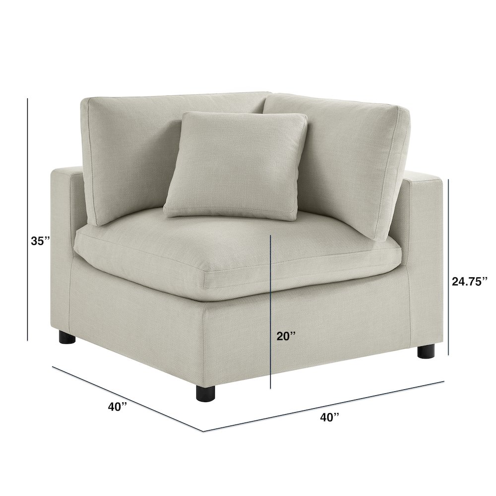 Casella Modular 4-Piece XL Chofa Sectional. Picture 20