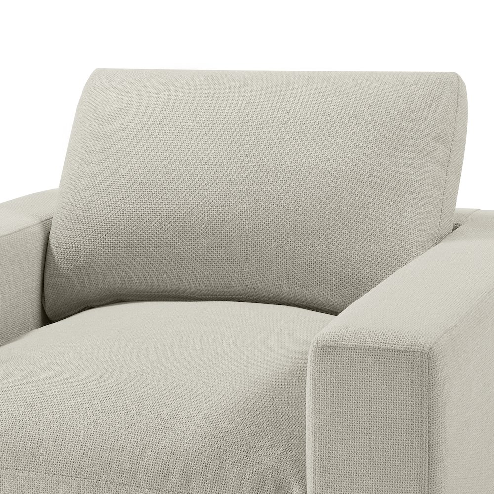 Casella Modern Armchair - Beige. Picture 6