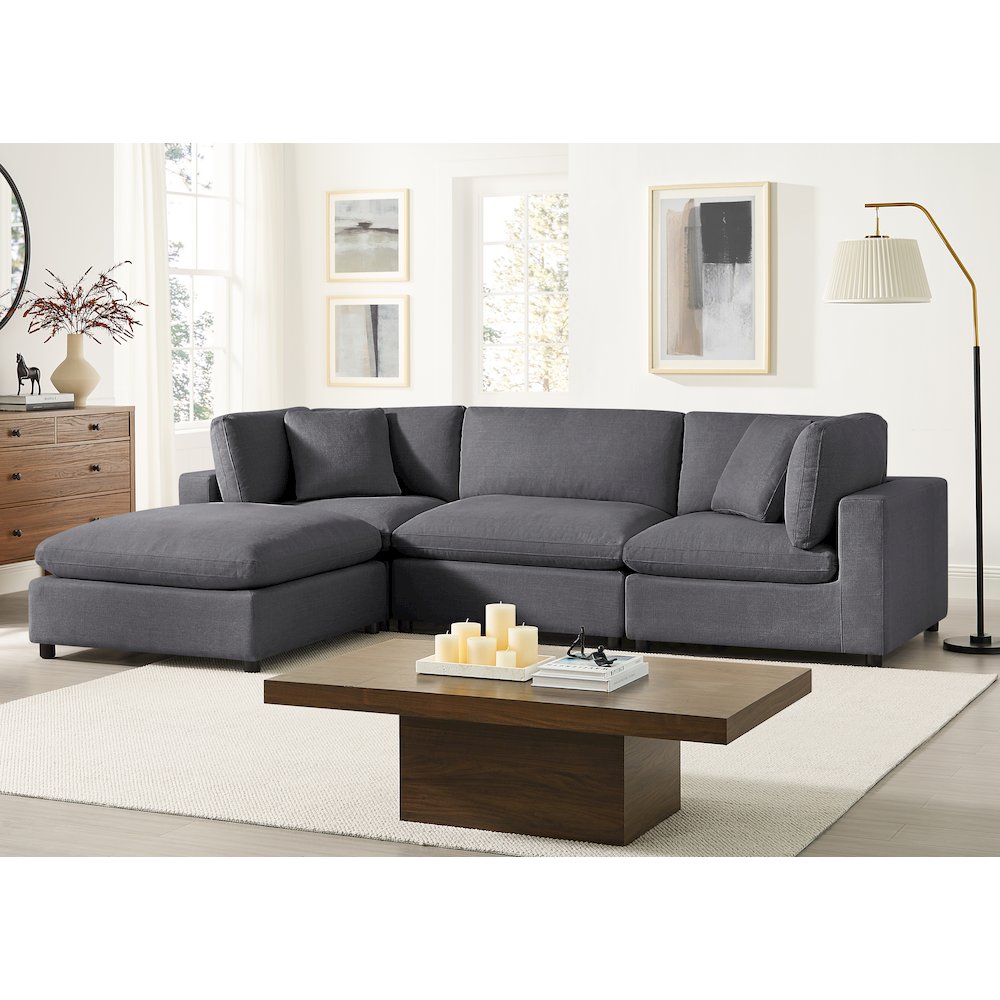 Casella Modular 4-Piece XL Chofa Sectional. Picture 9