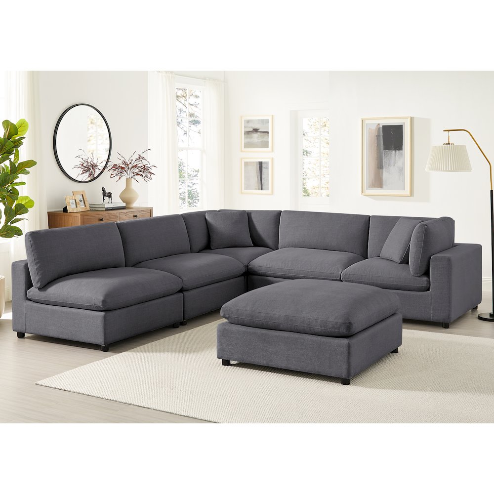 Casella Modular 6-Piece Nest Sectional. Picture 6
