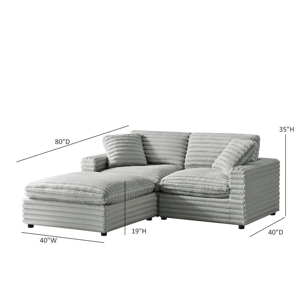 Julia 3-piece Chofa. Picture 12