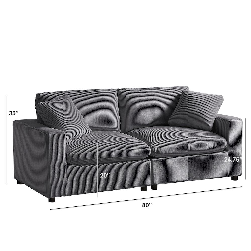 Casella Modular  2-Piece Sofa. Picture 9
