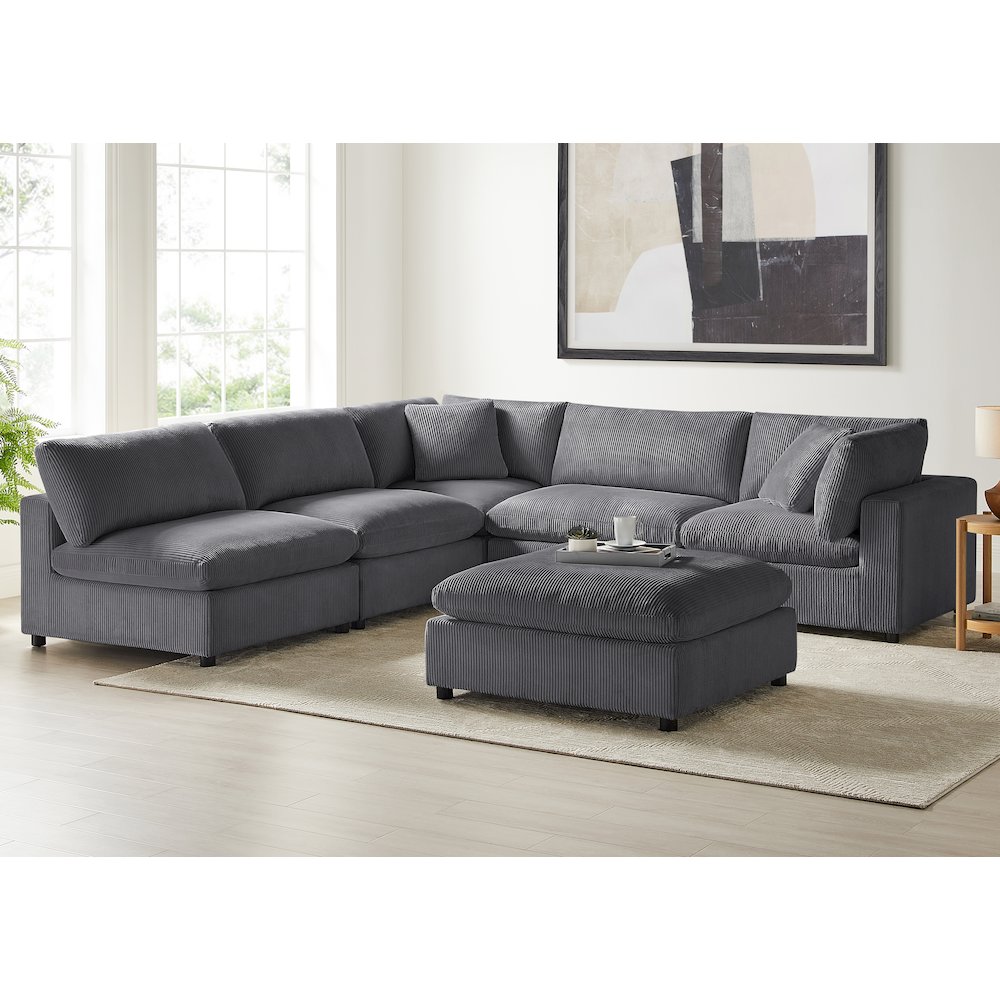 Casella Modular 6-Piece Nest Sectional. Picture 6