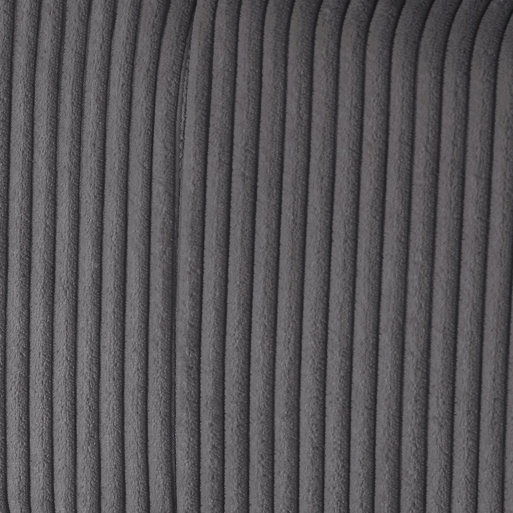 Casella Armless Chair - Charcoal Corduroy. Picture 7