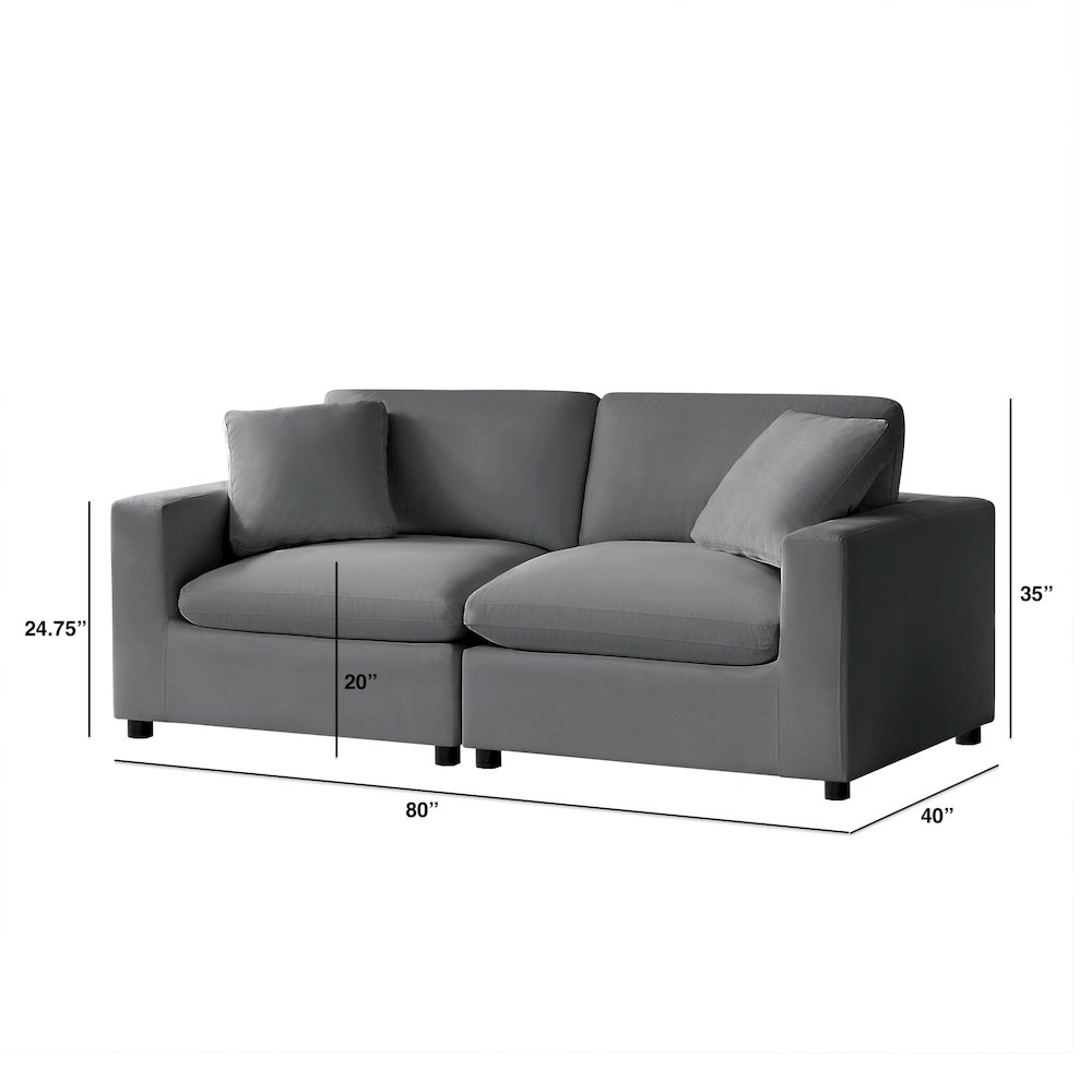 Casella Modular  2-Piece Sofa. Picture 7