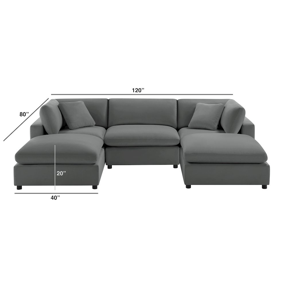 Casella Modular 5-Piece XL Chofa Sectional. Picture 14