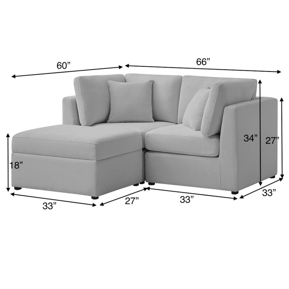 Chandler 3-Piece Chofa. Picture 13