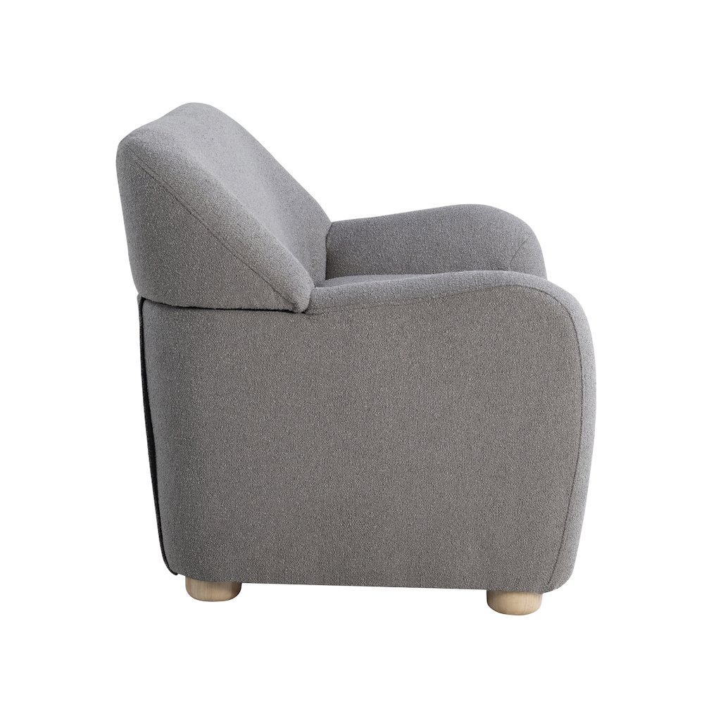 Genevieve Loveseat Grey. Picture 3