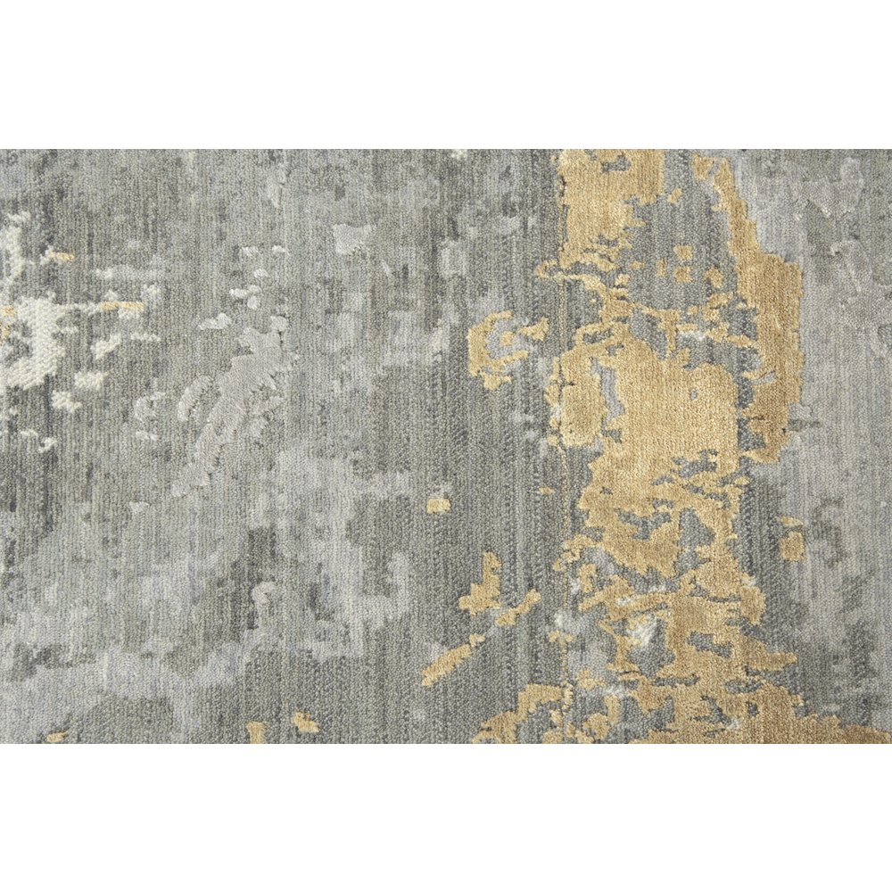 Hybrid Cut Pile Wool/ Tencel Rug, 10' x 13'. Picture 5