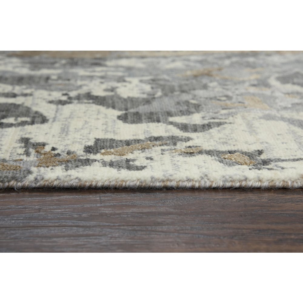 Hybrid Cut Pile Wool/ Tencel Rug, 10' x 13'. Picture 6