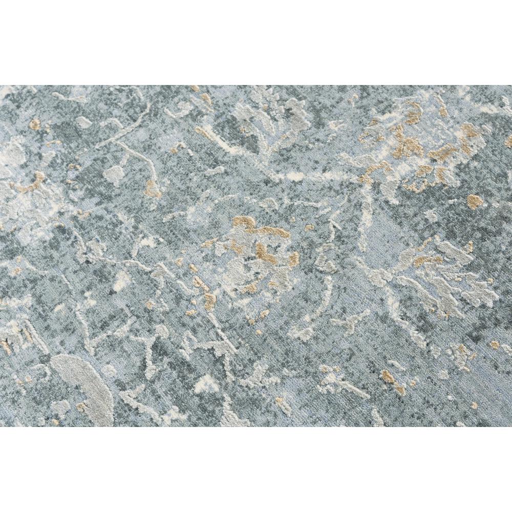 Hybrid Cut Pile Wool/ Tencel Rug, 10' x 13'. Picture 5