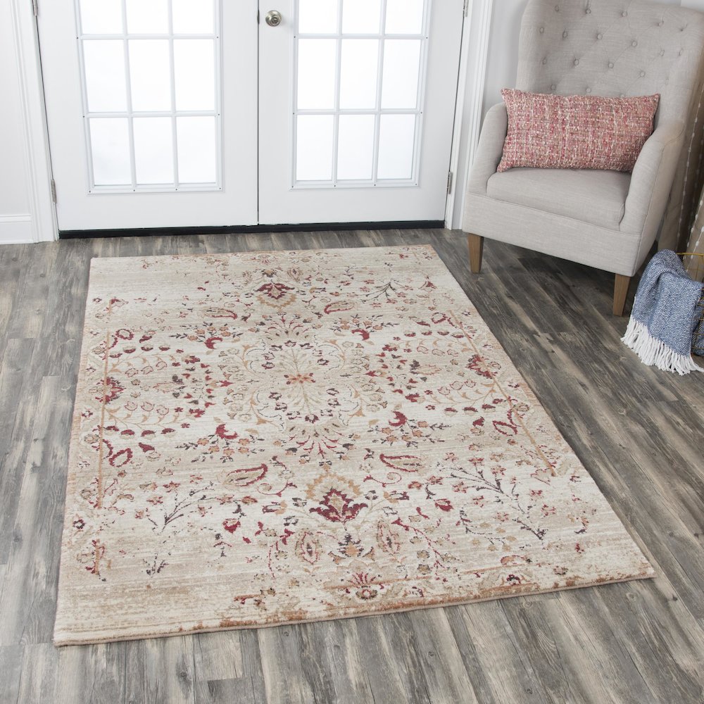 Hybrid Cut Pile Wool Rug, 10' x 13'. Picture 2