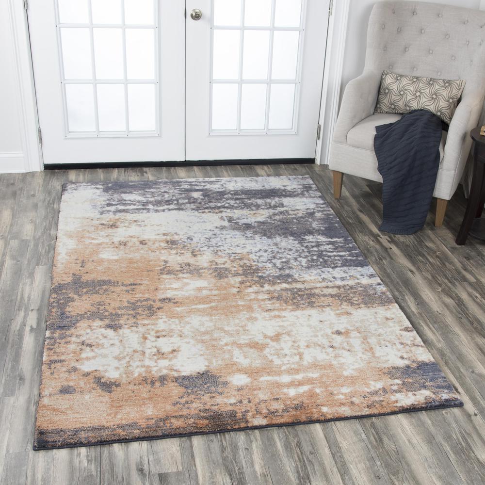Hybrid Cut Pile Wool Rug, 10' x 13'. Picture 2