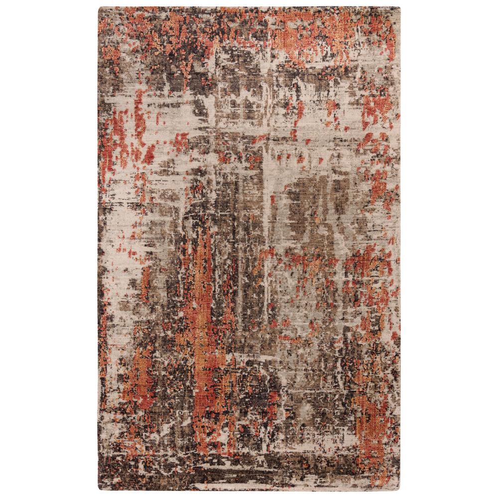 Hybrid Cut Pile Wool/ Tencel Rug, 10' x 13'. Picture 1