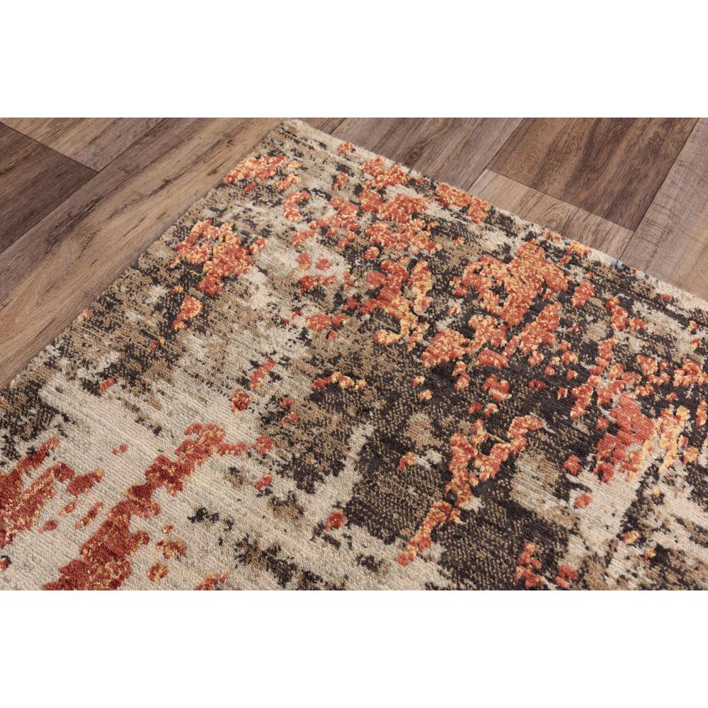 Hybrid Cut Pile Wool/ Tencel Rug, 10' x 13'. Picture 5