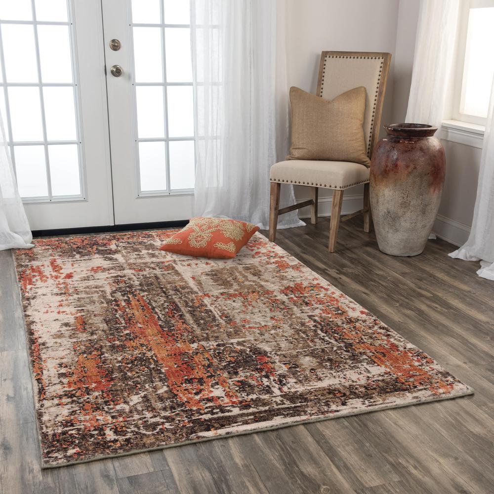 Hybrid Cut Pile Wool/ Tencel Rug, 10' x 13'. Picture 2