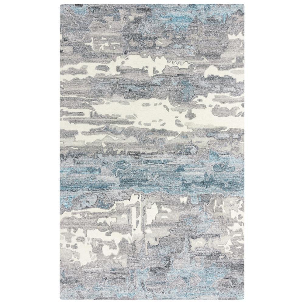 5' x 8' Hand-Tufted Rectangle Rug. Picture 1