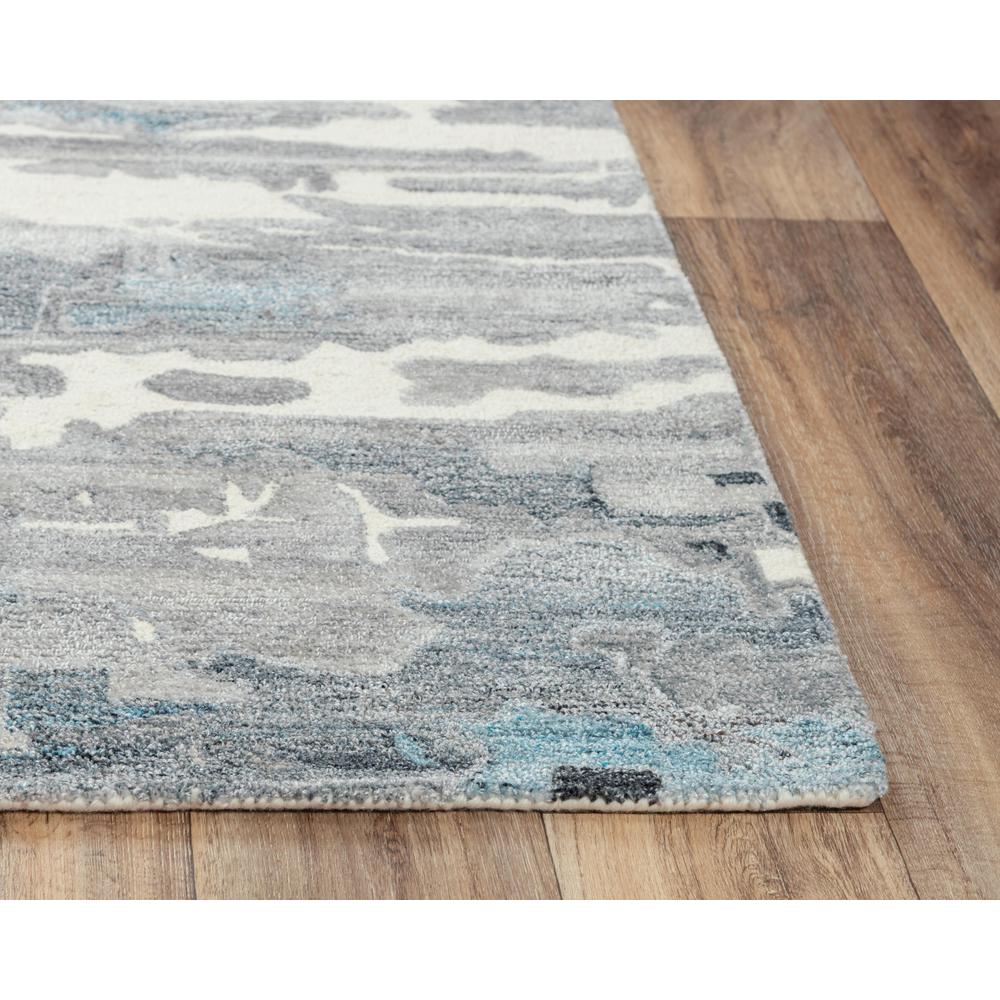 5' x 8' Hand-Tufted Rectangle Rug. Picture 3