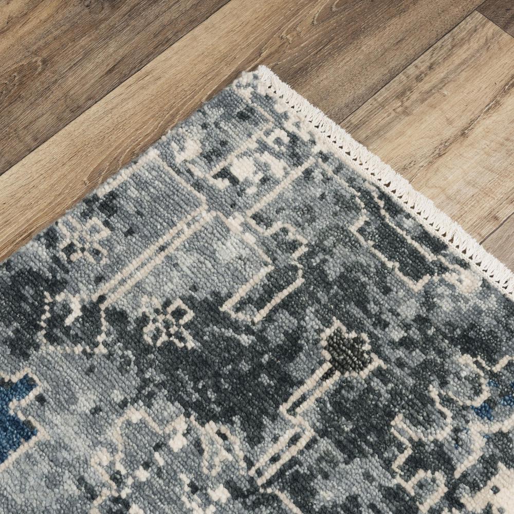 Hand Knotted Cut Pile Wool Rug, 10' x 14'. Picture 5