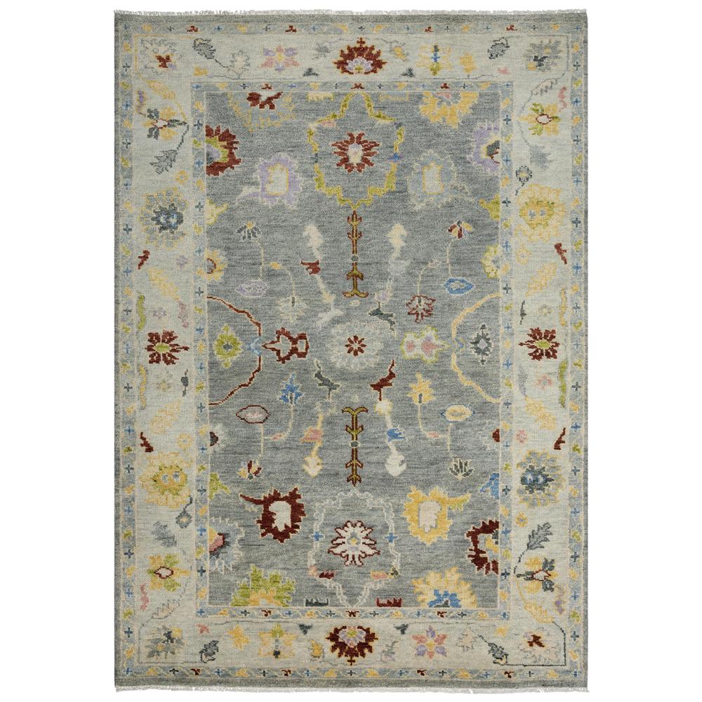 Hand Knotted Cut Pile Wool Rug, 10' x 14'. Picture 1