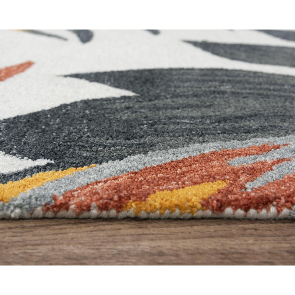 5' x 8' Hand-Tufted Rectangle Rug. Picture 6