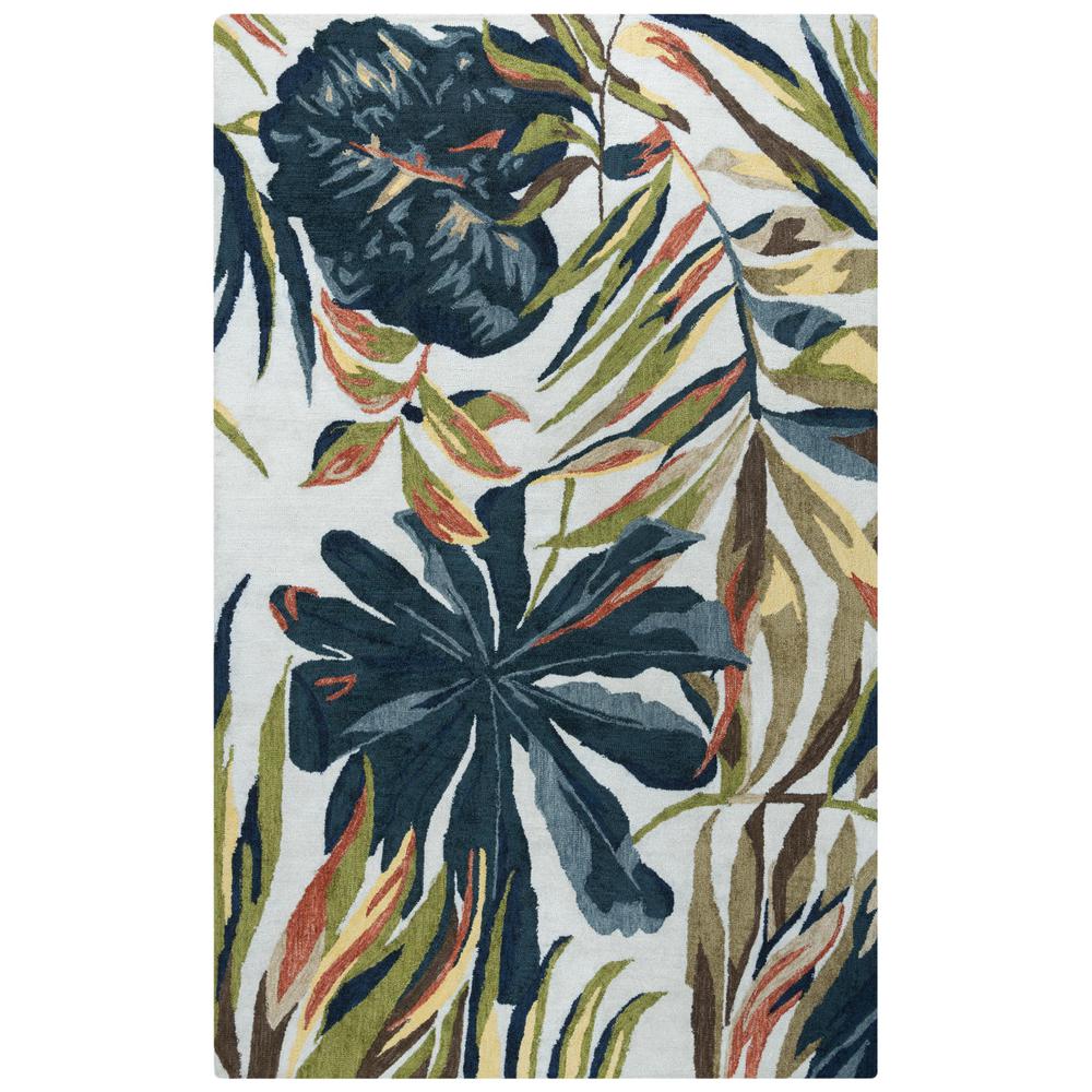 5' x 8' Hand-Tufted Rectangle Rug. Picture 1