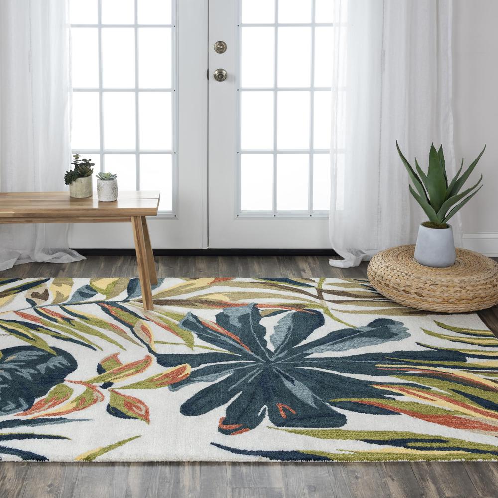 5' x 8' Hand-Tufted Rectangle Rug. Picture 2