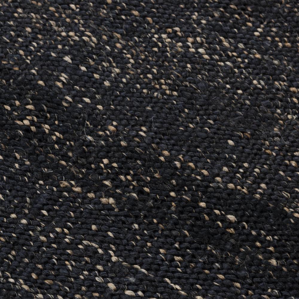 Hand Woven Flat Weave Pile Jute Rug, 5' x 7'6". Picture 3