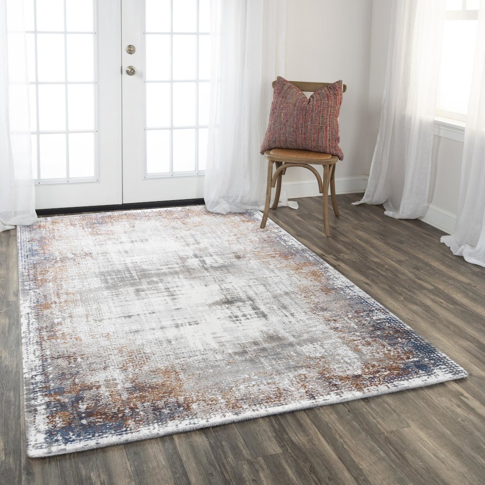 4' x 6' Machine-Made Rectangle Rug. Picture 6