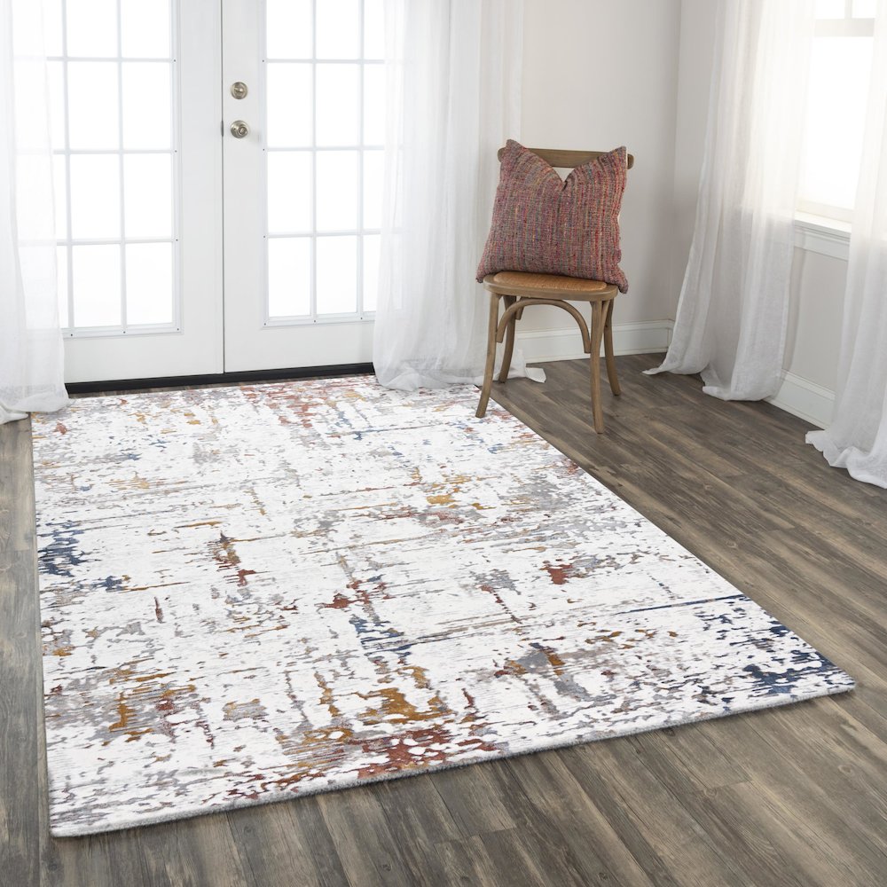 4' x 6' Machine-Made Rectangle Rug. Picture 6
