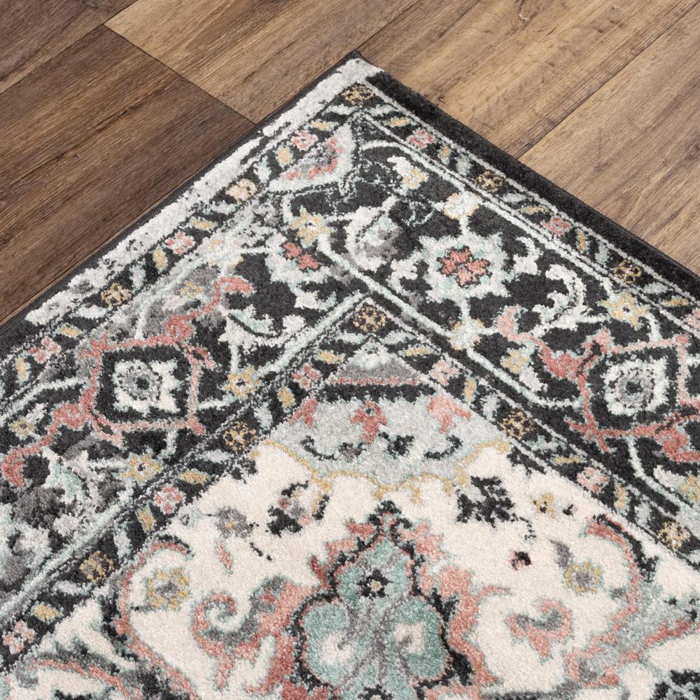 Power Loomed Cut Pile Polypropylene Rug, 2'6" x 7'6". Picture 4