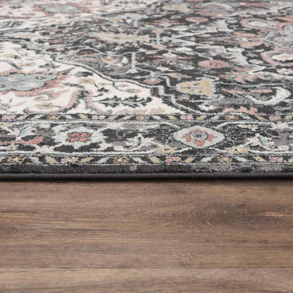 Power Loomed Cut Pile Polypropylene Rug, 2'6" x 7'6". Picture 5